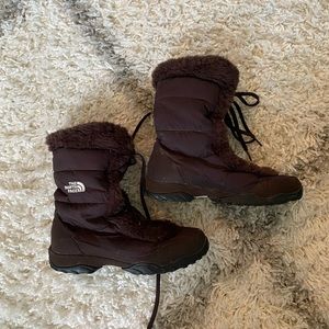 The North Face winter snow rain boots